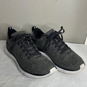 Hoka Men's Hupana Charcoal Wool Road Running Shoes Size 8.5